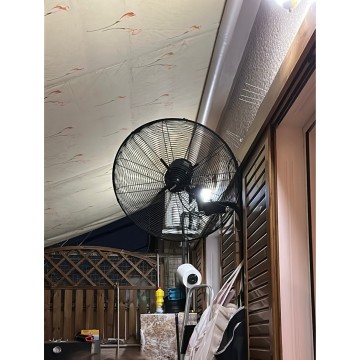 Primo PRWF-80561 Επαγγελματικός Ανεμιστήρας Επιτοίχιος 110W Διαμέτρου 65cm με Τηλεχειριστήριο